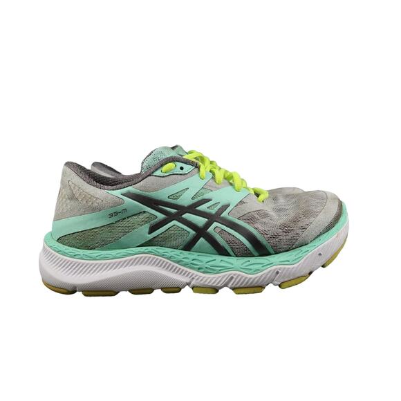 Asics Shoes Womens 6.5 Athletic Trainer 33-M Running Comfort Sport Cushion Grey - Picture 1 of 12